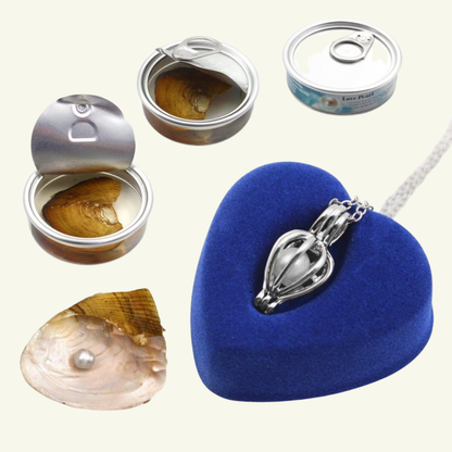 İstiridyeden Çıkan Gerçek İnci Kolye