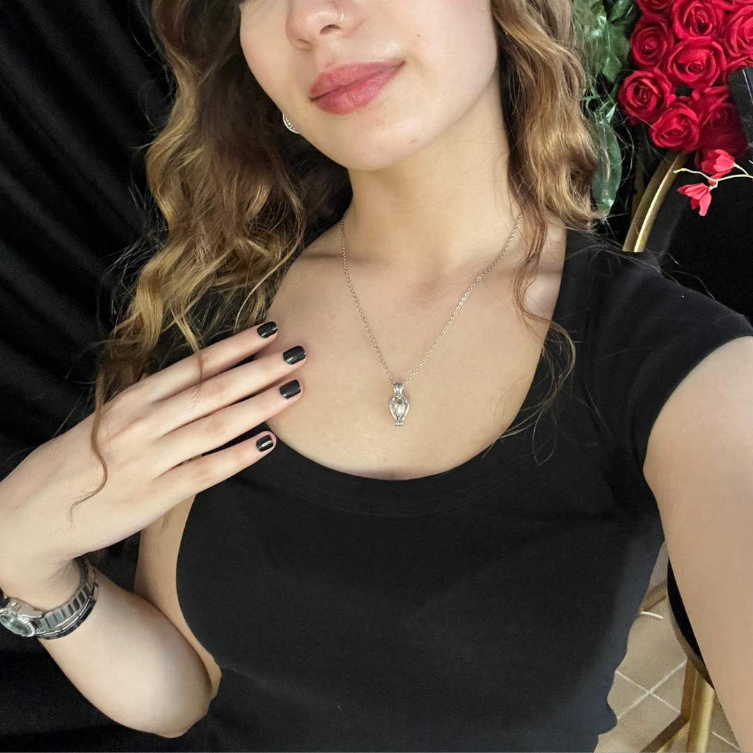 İstiridyeden Çıkan Gerçek İnci Kolye