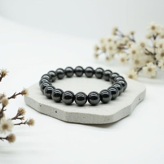 Hematit Bileklik Ve Kolye Seti